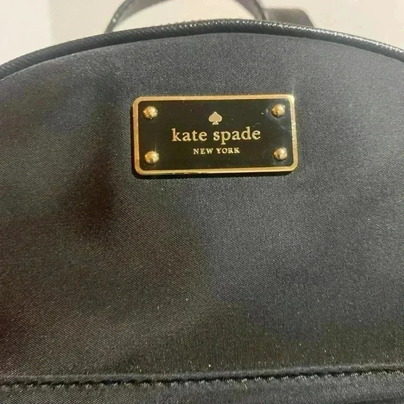 Kate spade black nylon backpack main image 5